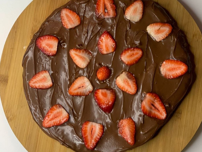 Pizza Gourmet - Nutella Com Morango!