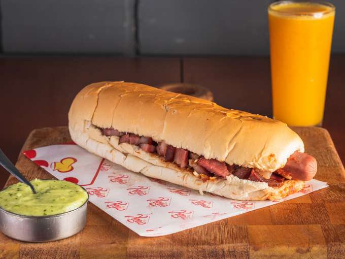 Cachorro quente simples